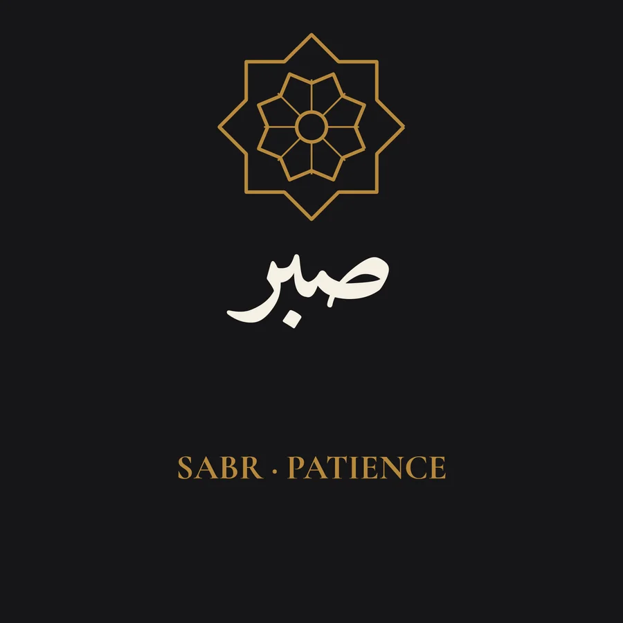 Sabr Hoodie design artwork