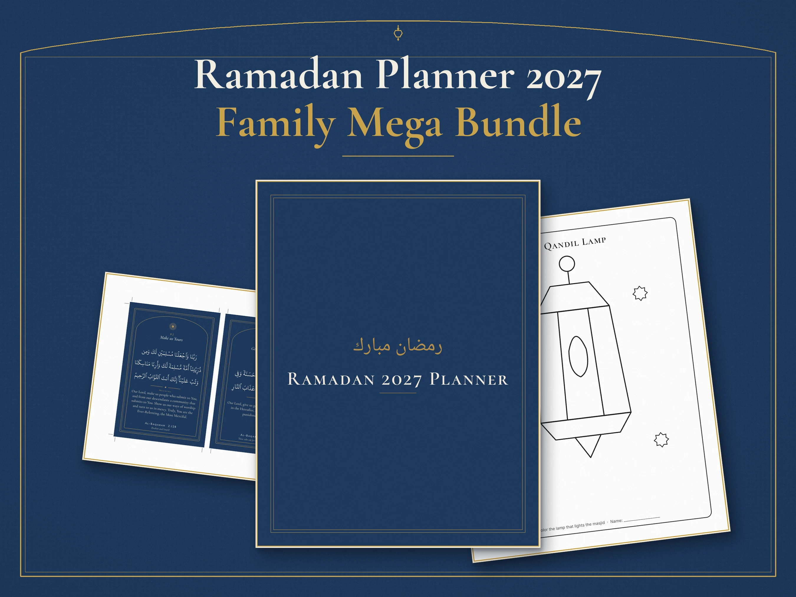 Ramadan 2027 Family Pack — Site-Exclusive 4-in-1 Bundle overview ($24.99)